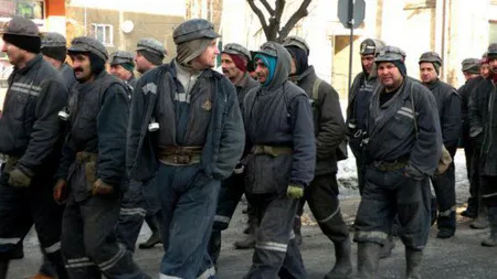 Minerii au protestat în Capitală. Borc: 