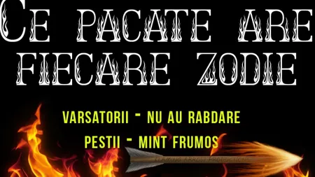 Calculează-ţi cifra păcatelor şi descoperă-ţi latura întunecată