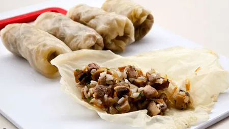 SARMALE de post cu ciuperci. N-ai gustat aşa DELICIU!