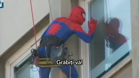 Supereroii în vizită la un spital de copii din America