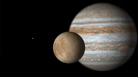 Unul dintre sateliţii lui Jupiter ar putea fi acoperit cu structuri ascuţite de gheaţă de 15 metri înălţime