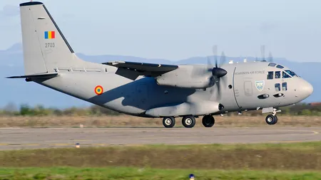 Exerciţiu militar multinaţional cu aeronave militare C-27J Spartan, în România