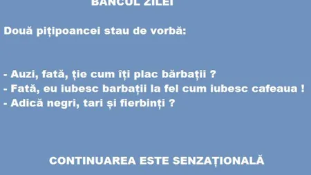 Bancul zilei. Două piţipoance stau de vorbă despre bărbatul ideal!