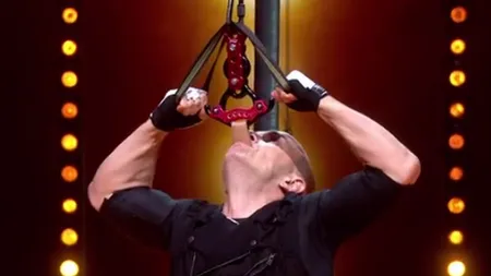 BRITANICII AU TALENT. Un moldovean s-a calificat în finală cu un număr extrem de periculos VIDEO