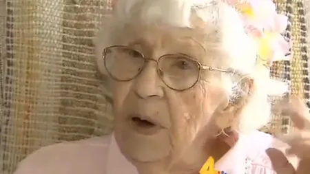 A avut o ultimă dorinţă, să apară 5 secunde la TV, să spună 3 cuvinte