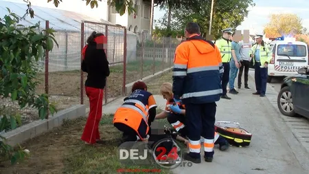 Fetiţă de 12 ani, accidentată pe trecerea de pietoni de un şofer de 20 de ani