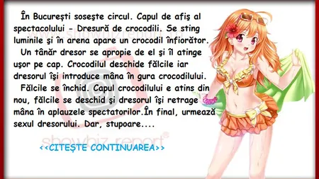 Bancul Zilei: O blondă merge la circ