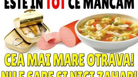 Glutamatul de sodiu, aditivul alimentar care te poate îmbolnăvi