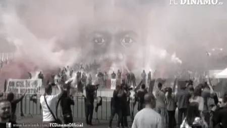 Patrick Ekeng, imagini emoţionante. Momente sfâşietoare de la ceremonia de rămas bun de pe stadionul Dinamo