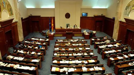 Parlamentul macedonean a anulat alegerile programate pentru 5 iunie