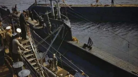Epava unui submarin britanic a fost găsită intactă pe fundul mării GALERIE FOTO
