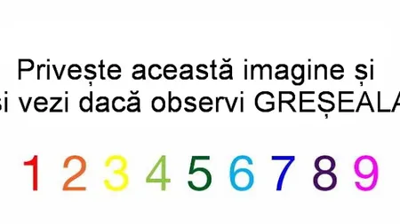 Îţi poţi da seama ce nu este în regulă cu această imagine în mai puţin de 5 secunde? FOTO