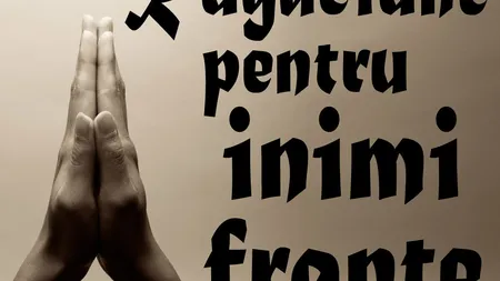 Rugăciune pentru inimi frânte