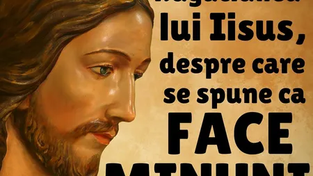 Rugăciunea lui Iisus care face MINUNI