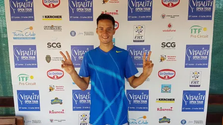 Adrian Cruciat lansează un nou talent în TENIS. Daniel Cozma va participa la ITF Vitality Open Tour