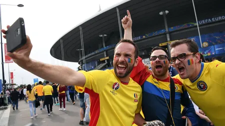 ROMÂNIA-FRANŢA. Imagini superbe de la Stade de France, înainte de deschiderea EURO 2016