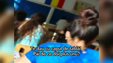 IMAGINI INCREDIBILE la un liceu din Dolj. O profesoară, acuzată că a jignit o elevă VIDEO