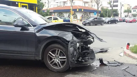 ACCIDENT în Constanţa, provocat de primarul unei localităţi din judeţ GALERIE FOTO