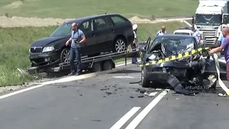 Accident CUMPLIT în Cluj. O persoană a murit şi alte cinci au fost rănite VIDEO