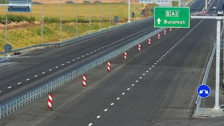 Lucrări la carosabil pe A1 Bucureşti-Piteşti