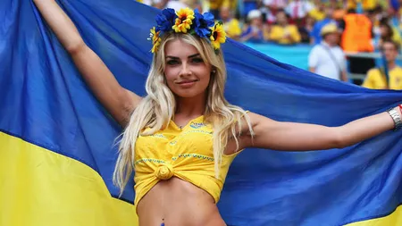 Ucraina îşi ia fanele sexy şi pleacă acasă. Ce frumuseţi pierde EURO 2016 prin eliminarea Ucrainei FOTO