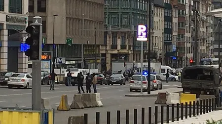 Alertă cu bombă la un centru comercial din Bruxelles. Un suspect a fost reţinut