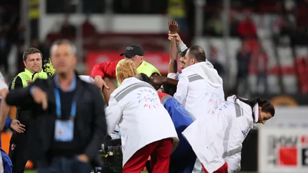 Primele acuzaţii după decesul lui Ekeng. Medicul de pe ambulanţă, cercetat pentru ucidere din culpă