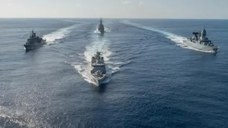 Exerciţii navale româno-americane pe Marea Neagră