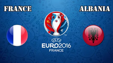 FRANTA - ALBANIA LIVE STREAMING ONLINE 2016: 2-0