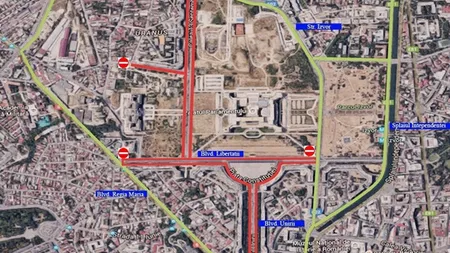 Trafic restricţionat în centrul Capitalei. Începe cea de-a doua etapă a Campionatului Naţional de Drift