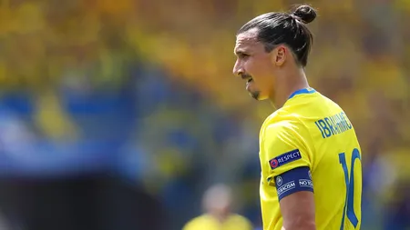 Ibrahimovic se retrage din naţionala Suediei. Anunţul făcut marţi, la Nisa, de marele fotbalist