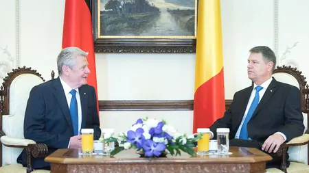 Klaus Iohannis s-a întâlnit cu preşedintele Germaniei: 