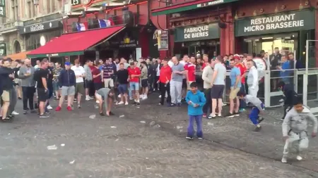 Copiii imigranţilor români, bătaia de joc a englezilor, la EURO 2016. Comportamentul josnic al fanilor VIDEO