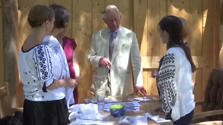 Şcoală de meserii, inaugurată de Prinţul Charles la Viscri VIDEO