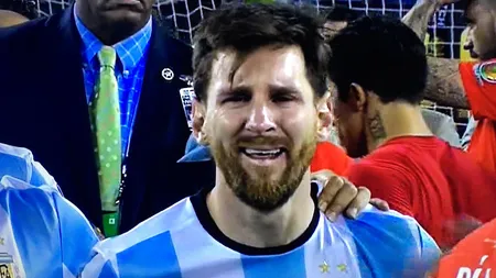 Messi, anunţ şoc, cu lacrimi în ochi: Mă retrag! Echipa naţională e un capitol încheiat pentru mine