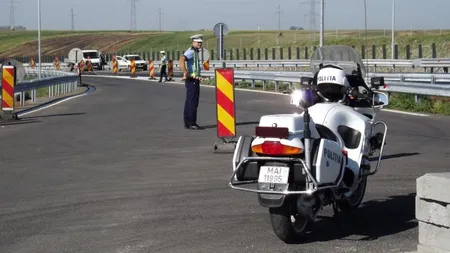 Şofer prins cu 211 km pe oră, pe autostrada A3