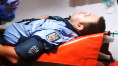 IMAGINI cu poliţişti de frontieră bătuţi de hoţii de lemne din Maramureş VIDEO