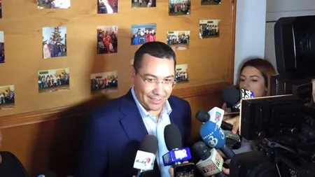 Victor Ponta, despre 