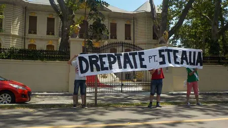 Proteste împotriva lui Gigi Becali, în tot Bucureştiul: 