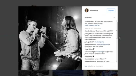 Avionul celor ce la Maroon 5 a fost lovit de fulger. Adam Levine a postat dovada pe Instagram FOTO