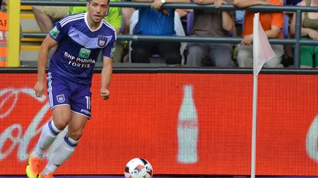 Alex Chipciu a debutat ca titular la Anderlecht
