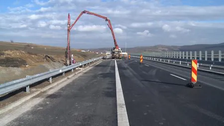 Circulaţia pe lotul 3 al autostrăzii Orăştie – Sibiu va fi reluată în septembrie