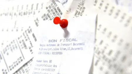 LOTERIA BONURILOR FISCALE, DUMINICĂ 17 IULIE 2016. Ce bonuri fiscale participă la extragere