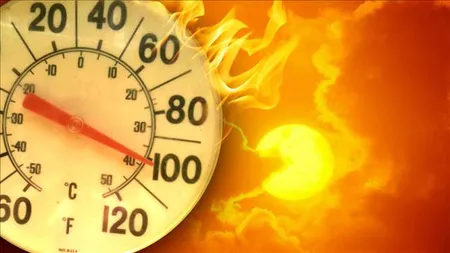 România clocoteşte sub soarele arzător. În tramvaie şi autobuze se înregistrează peste 40 de grade Celsius