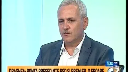 Liviu Dragnea îi ameninţă cu excluderea din partid pe cei care îl susţin pe Ion Călinoiu în campanie
