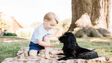 E ziua lui! Prinţul George, la trei ani