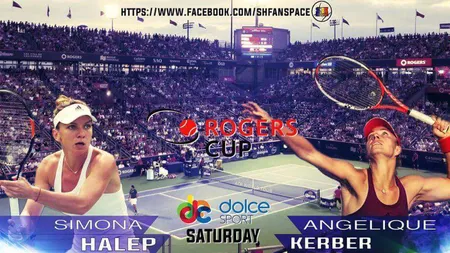 SIMONA HALEP-ANGELIQUE KERBER 6-0, 3-6, 6-2. Halep va juca finala la Montreal