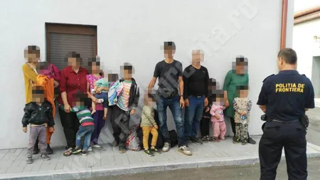 15 refugiaţi irakieni au intrat fraudulos în România. Migranţii au fost prinşi de Poliţia de Frontieră