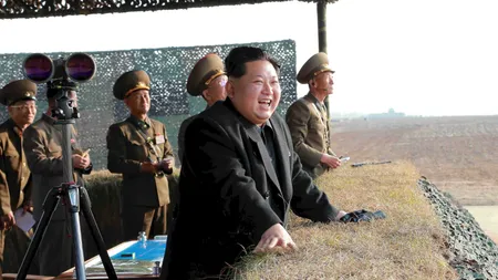 Coreea de Nord a efectuat un exerciţiu masiv de artilerie cu ocazia zilei armatei