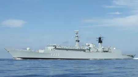 Fregata Regina Maria, în componenţa unei grupări navale NATO în Marea Neagră